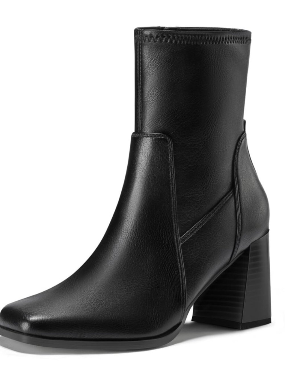 Ankle Boots for Women Chunky Block Heel Booties
